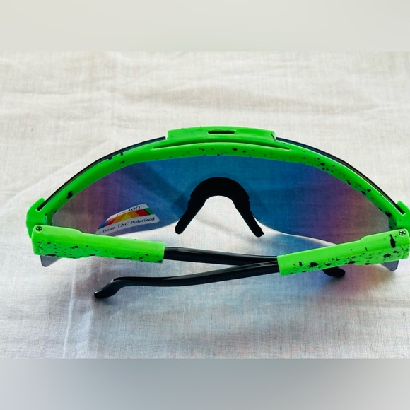 Sport Shield Sunglasses with Color Mirror ( Choose Any Color ) - Picture 8 of 14